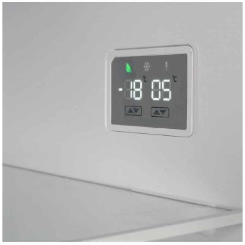 Carad NFD4215X Ψυγείο Δίπορτο  INOX No Frost LED φωτισμός 
